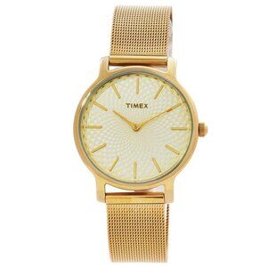 FX03903B NWT Timex Fashion Ladies Quartz Brass Authentic Watch